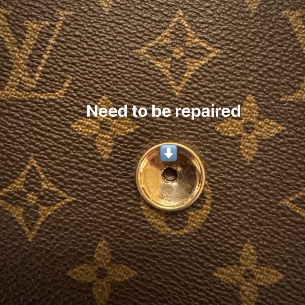 💯Guaranteed Authentic Louis Vuitton Monogram Clutch - Picture 9 of 9